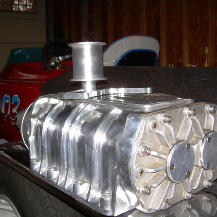 Polished Littlefield 871 Supercharger Kit