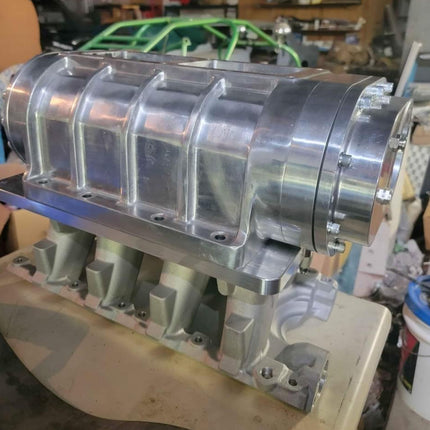 New 6-71 Aluminum Polished Blower